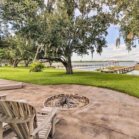 Waterfront Lake Placid Home With Dock And Fire Pit ภายนอก รูปภาพ