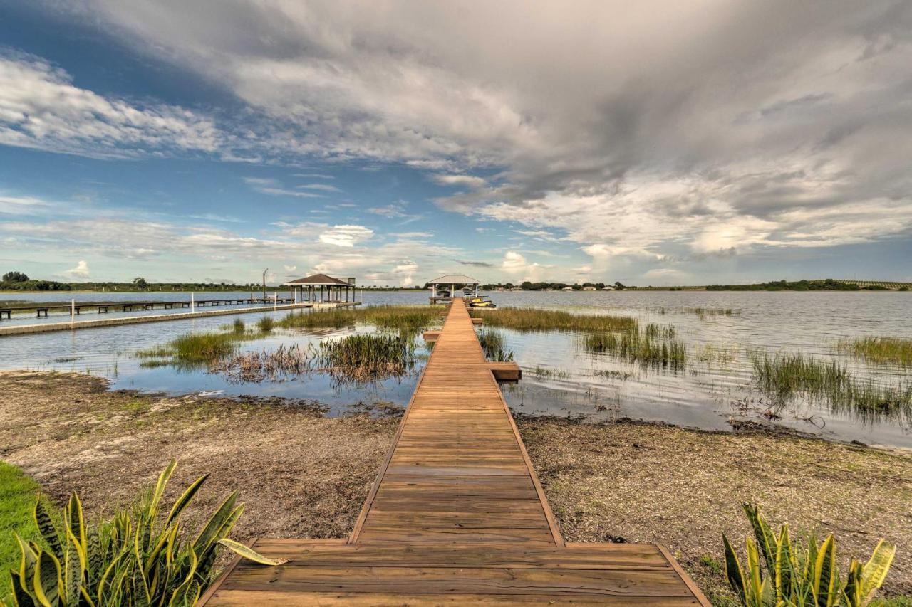 Waterfront Lake Placid Home With Dock And Fire Pit ภายนอก รูปภาพ