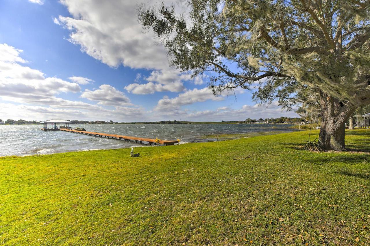 Waterfront Lake Placid Home With Dock And Fire Pit ภายนอก รูปภาพ